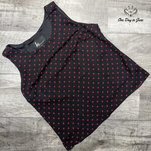 KS Collection Women's Sleeveless Lined Top Size 14